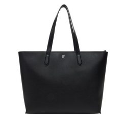 Torebka HUGO. Czarne torebki do ręki damskie Hugo, bez wzorów, bez dodatków. Za 559.99 zł.