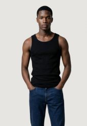 Bezrękawnik Mężczyzna ONLY & SONS Onstanner Reg Sl Tank Top Noos. Czarne t-shirty męskie Only & Sons, m, bez wzorów, z bawełny, bez kołnierzyka. Za 106.30 zł.