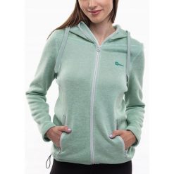 Bjorn bluza damska z kapturem rozpinana sportowa wygodna Miravidi roz. XL. Zielone bluzy damskie Björn Borg, s, bez wzorów, z kapturem. Za 99.99 zł.