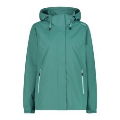 Kurtka damska turystyczna CMP 32X5826. Zielone kurtki damskie CMP, xl, bez wzorów, bez kaptura. Za 340.00 zł.