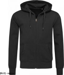 Stedman SST5610 - Bluza męska rozpinana z kapturem - czarny 3XL. Czarne bluzy męskie Stedman, m, bez wzorów, z kapturem. Za 248.52 zł.
