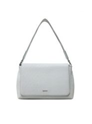 Calvin Klein Torebka Ck Must Satchel_Mono K60K613181 Szary. Szare torebki do ręki damskie Calvin Klein, bez wzorów, ze skóry, bez dodatków. Za 449.99 zł.