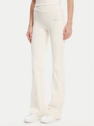 Guess Spodnie dresowe V5RB15 KCD02 Écru Regular Fit. Spodnie dresowe damskie Guess, xs, z aplikacjami, z dresówki. Za 239.99 zł.