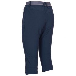 Trespass Grateful - Kobieta 3/4 Trs Navy. Niebieskie spodnie materiałowe damskie Trespass, bez wzorów, trekkingowe. Za 319.99 zł.