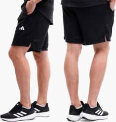 Adidas Spodenki męskie adidas Train Essentials All Set Training czarne IB8161 M. Czarne krótkie spodenki sportowe męskie Adidas, m, bez wzorów. Za 122.90 zł.