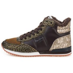 Pepe Jeans Tenisówki Damskie Gable Tumble Bootie 39 Brązowy. Trampki i tenisówki damskie marki Pepe Jeans. W wyprzedaży za 272.00 zł.