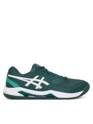 Asics Buty do tenisa Gel-Dedicate 8 1041A408 Zielony. Zielone buty sportowe męskie Asics, ze skóry, bez zapięcia, tenisowe. Za 329.99 zł.
