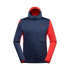 Termoaktywna bluza z kapturem La Sportiva Chill. Niebieskie bluzy męskie La Sportiva, s, bez wzorów, z elastanu, z kapturem. Za 489.50 zł.