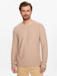 INDICODE Bluza Kristian 35-128 Beżowy Regular Fit. Brązowe bluzy męskie INDICODE, m, bez wzorów, z bawełny, bez kaptura. W wyprzedaży za 79.99 zł.