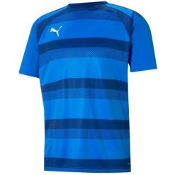 Koszulka męska Puma teamVISION Jersey. Białe koszulki sportowe męskie Puma, m, bez wzorów, z jersey, bez kołnierzyka, bez ramiączek, do piłki nożnej. Za 89.00 zł.