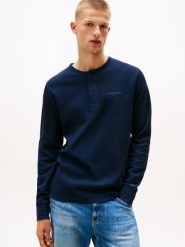 Tommy Jeans koszula z długim rękawem Mężczyźni Bawełna niebieski, XXL. Niebieskie koszule męskie Tommy Jeans, m, bez wzorów, z bawełny, klasyczne, bez kołnierzyka, bez ramiączek. Za 229.95 zł.