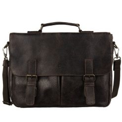 Torba męska skórzana Canaletto laptop do 15″ TM520s344. Brązowe torby na laptopa męskie bez wzorów, ze skóry. Za 484.50 zł.