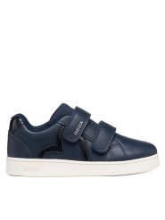 Geox Sneakersy J Eclyper Girl J66LRG 0BCKC C4002 D Granatowy. Niebieskie buty sportowe dziewczęce Geox, bez wzorów, ze skóry, bez zapięcia. Za 229.99 zł.