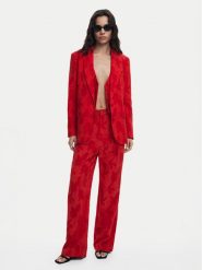 Desigual Marynarka Misuri 25SWEW18 Czerwony Regular Fit. Czerwone żakiety damskie Desigual, xs, bez wzorów, z wiskozy. Za 339.99 zł.