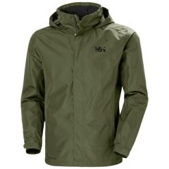 Kurtka uniwersalna męska Helly Hansen Dubliner. Zielone kurtki męskie Helly Hansen, l, bez wzorów, z syntetyku, trekkingowe. Za 729.00 zł.