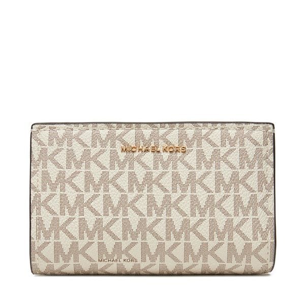 Portfel MICHAEL Michael Kors. Brązowe portfele damskie MICHAEL Michael Kors, bez wzorów. Za 549.99 zł.