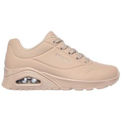 Buty do chodzenia damskie Skechers Uno-Stand on Air. Brązowe obuwie sportowe damskie Skechers, bez wzorów, trekkingowe, Skechers Sport. Za 456.00 zł.