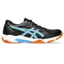 Buty siatkarskie męskie Asics Gel Rocket 11. Białe buty sportowe męskie Asics, z materiału, bez zapięcia, do siatkówki. Za 339.00 zł.