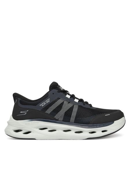 Skechers Buty do biegania Max Cushioning Glide-Step 220422 BKGY Czarny. Czarne buty sportowe męskie Skechers, z materiału, bez zapięcia, do biegania. Za 499.99 zł.
