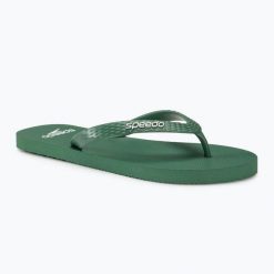 Klapki męskie Speedo Flip Flop. Zielone klapki męskie Speedo, bez wzorów. Za 62.99 zł.