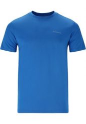 Koszulka treningowa męska Endurance Vernon V2 S/S. Niebieskie koszulki sportowe męskie Endurance, l, bez wzorów, z materiału, bez kołnierzyka, bez ramiączek, na fitness i siłownię. Za 89.99 zł.