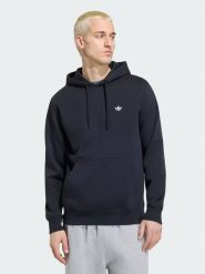 Adidas Bluza Trefoil Essentials KS8920 Czarny Regular Fit. Czarne bluzy męskie Adidas, m, bez wzorów, z bawełny, bez kaptura. Za 238.99 zł.