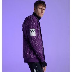 Bluza all over z kolekcji Whatever - Fioletowy. Bluzy męskie marki Cropp. Za 139.99 zł.
