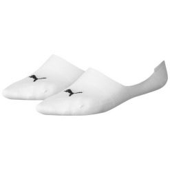 Skarpetki Puma Invisible Footie. Białe skarpety męskie Puma, bez wzorów, z bawełny. Za 32.90 zł.