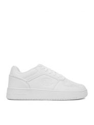 Champion Sneakersy CEO-RD18 2.0 LOW GS S32415-WW009 Biały. Białe buty sportowe chłopięce Champion, bez wzorów, z materiału, bez zapięcia. Za 199.99 zł.