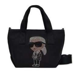 Torebka KARL LAGERFELD. Czarne torebki do ręki damskie KARL LAGERFELD, bez wzorów, klasyczne, bez dodatków. Za 299.99 zł.