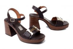 Oh! My Sandals 5931 doya marron, sandały damskie. Brązowe sandały damskie Oh My Sandals, bez wzorów, ze skóry, bez obcasa, bez zapięcia. Za 271.92 zł.