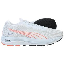 Buty do biegania damskie Puma Velocity Nitro 2 GTX. Szare obuwie sportowe damskie Puma, bez wzorów, z gore-texu, do biegania. Za 389.99 zł.