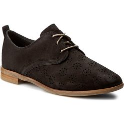 Oxfordy CLARKS - Alania Posey 261231004 Black Nubuck. Półbuty damskie marki Clarks. W wyprzedaży za 199.00 zł.