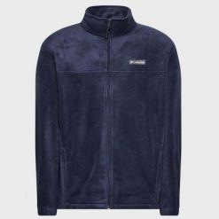 Kurtka COLUMBIA STEENS MOUNTAIN FULL ZIP Niebieski. Niebieskie bluzy męskie Columbia, bez wzorów, z tkaniny, sportowe, bez kaptura. Za 224.99 zł.