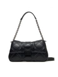 Emporio Armani Torebka EW002644 AF18575 UC001 Czarny. Czarne torebki do ręki damskie Emporio Armani, bez wzorów, ze skóry, bez dodatków. Za 1,499.00 zł.