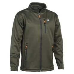 Bluza zapinana na zamek błyskawiczny PERCUSSION. Zielone bluzy męskie PERCUSSION, bez wzorów, bez kaptura, outdoorowe. Za 253.50 zł.