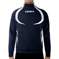 Kurtka Damska Biegowa Tokyo Oddychający Poliester Niebiesko-Biała. Białe kurtki sportowe damskie Legea, xl, bez wzorów, z bawełny, bez kaptura, do biegania. Za 64.00 zł.