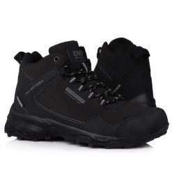 Buty męskie wysokie zimowe wodoodporne DK SAURON. Czarne trekkingi męskie DK, na zimę, przed kolano, do biegania. Za 166.00 zł.