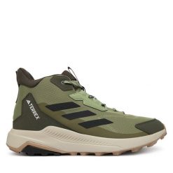 Trekkingi adidas. Zielone trekkingi męskie Adidas, trekkingowe. Za 399.99 zł.