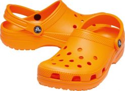 Buty do chodzenia damskie Crocs Classic Clog. Brązowe obuwie sportowe damskie Crocs, bez wzorów, z materiału, trekkingowe. Za 294.00 zł.