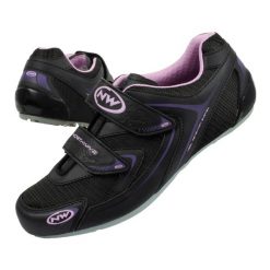 Buty sportowe Northwave Eclipse. Czarne obuwie sportowe damskie Northwave, bez wzorów, z materiału, na fitness i siłownię. Za 99.00 zł.