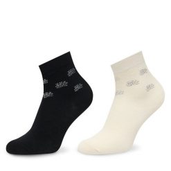 Skarpety długie KARL LAGERFELD. Czarne skarpety damskie KARL LAGERFELD, bez wzorów. Za 219.99 zł.