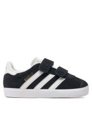 Adidas Sneakersy Gazelle Cf I CQ3139 Czarny. Czarne buty sportowe dziewczęce Adidas, bez wzorów, ze skóry, bez zapięcia. Za 469.99 zł.