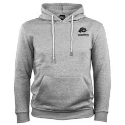 Męska bluza polarowa z kapturem i długim rękawem Outdoor. Szare bluzy męskie GUGGEN MOUNTAIN, m, bez wzorów, z bawełny, z kapturem. W wyprzedaży za 237.08 zł.