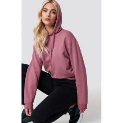 NA-KD Basic Bluza z kapturem basic - Pink. Bluzy damskie marki NA-KD Basic. Za 100.95 zł.