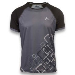 T-Shirt Ande Rosalba Tec Dorośli. Szare t-shirty męskie ANDE, m, bez wzorów, z materiału, klasyczne, bez kołnierzyka. Za 188.99 zł.