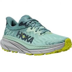 Buty do biegania damskie Hoka One One Challenger Atr 7. Niebieskie obuwie sportowe damskie HOKA, bez wzorów, z materiału, do biegania. Za 938.00 zł.