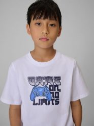4F T-shirt regular z nadrukiem chłopięcy - biały 128 (7-8 lat). Białe t-shirty dla chłopców 4f, bez wzorów, z bawełny, bez ramiączek. Za 49.99 zł.