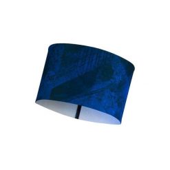 Opaska techniczna Buff Tech Headband. Niebieskie czapki i kapelusze damskie Buff, na zimę, bez wzorów, sportowe. Za 74.00 zł.