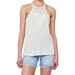 Koszulka turystyczna damska SuperDry Vintage Jersey Lace Racer. Brązowe koszulki sportowe damskie Superdry., xs, bez wzorów, z jersey, bez kołnierzyka, bez ramiączek. Za 92.00 zł.